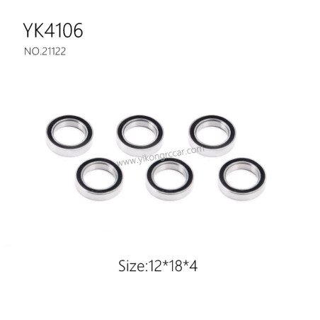 YIKONG YK4106 Pro Parts Bearing 12*18*4 21122