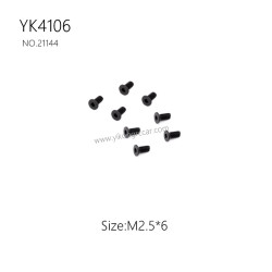 YIKONG YK4106 Pro Parts Flat head hex socket screw M2.5*6 21144
