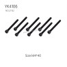 YIKONG YK4106 Pro Parts Cup head hex socket screws M4*40 21152