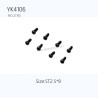 YIKONG YK4106 Pro Parts Pan head Cross Self-tapping Screw ST2.5*8 21155