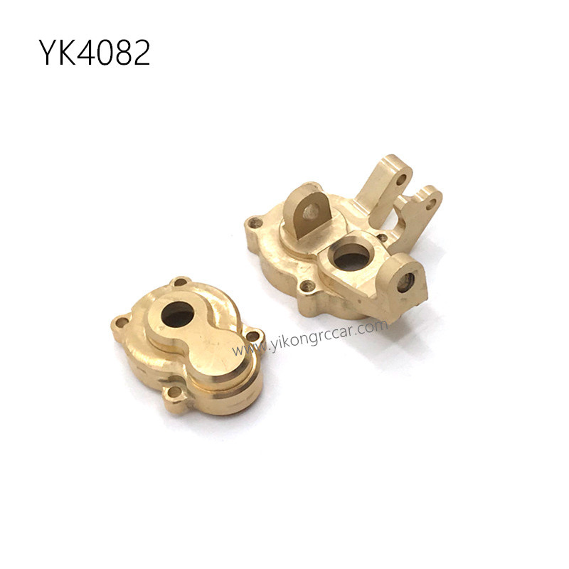 YIKONG YK4082 RC Car Upgrade Parts Brass counterweight steering cup YIKONG YK4082 RC Car Upgrade Parts Brass counterweight steering cup