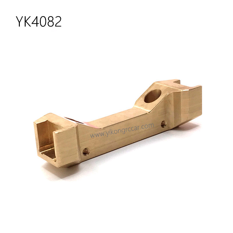 YIKONG YK4082 RC Car Upgrade Parts Brass Front Cross Beam Bracket Replacement Model YIKONG YK4082 RC Car Upgrade Parts Brass Front Cross Beam Bracket Replacement Model