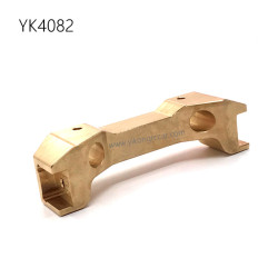 YIKONG YK4082 RC Car Upgrade Parts Brass Front Cross Beam Bracket Replacement Model