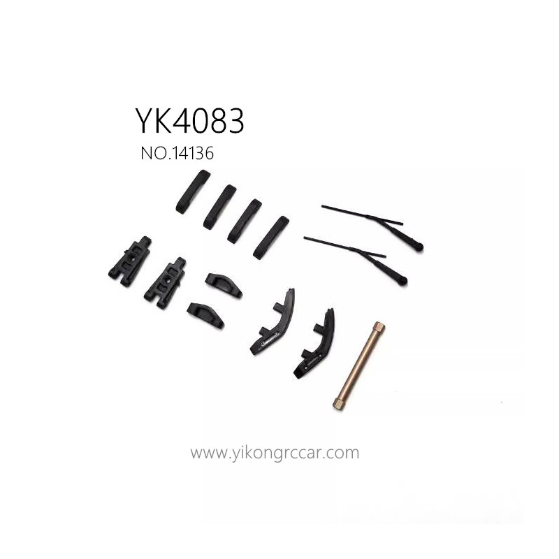 YIKONG YK4083 1/8 RC Car Parts Car Body Accessories Set 14136 YIKONG YK4083 1/8 RC Car Parts Car Body Accessories Set 14136