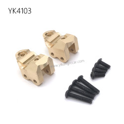 YIKONG YK4103 RC Car Upgrade parts Brass Linkage Mount