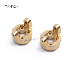 YIKONG YK4103 RC Car Upgrade Parts Brass C-Seat