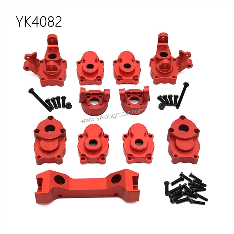 YIKONG YK4082 RC Car Upgrade Parts Aluminium Set