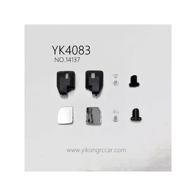 YIKONG YK4083 1/8 RC Car Parts Rearview Mirror Accessory Kit 14137 YIKONG YK4083 1/8 RC Car Parts Rearview Mirror Accessory Kit 14137