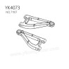 YIKONG TB7 YK4073 Pro Parts Front Upper Swing Arm (Long) 71107