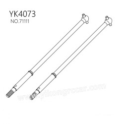 YIKONG TB7 YK4073 Pro Parts Rear Axle Driving Shaft 71111