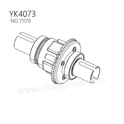YIKONG TB7 YK4073 Pro Parts Rear Differential 71170