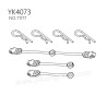 YIKONG TB7 YK4073 Pro Parts Body Shell Clip Rubber Strip 71177