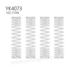 YIKONG TB7 YK4073 Pro Parts Shock Absorber Spring 71199