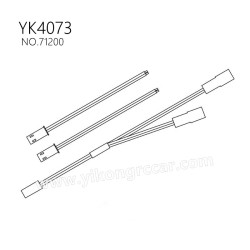 YIKONG TB7 YK4073 Pro Parts Lights Wiring Harness Set 71200