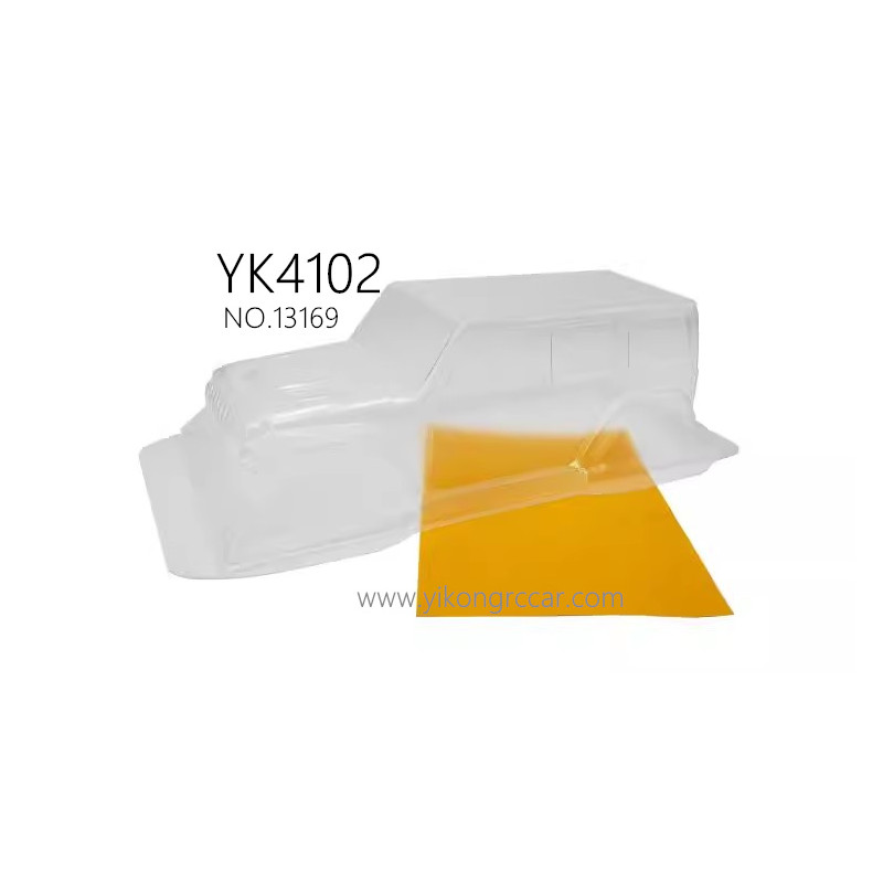 YIKONG YK4102 Parts Clear Body Shell PC1.5mm 13168 YIKONG YK4102 Parts Clear Body Shell PC1.5mm 13168