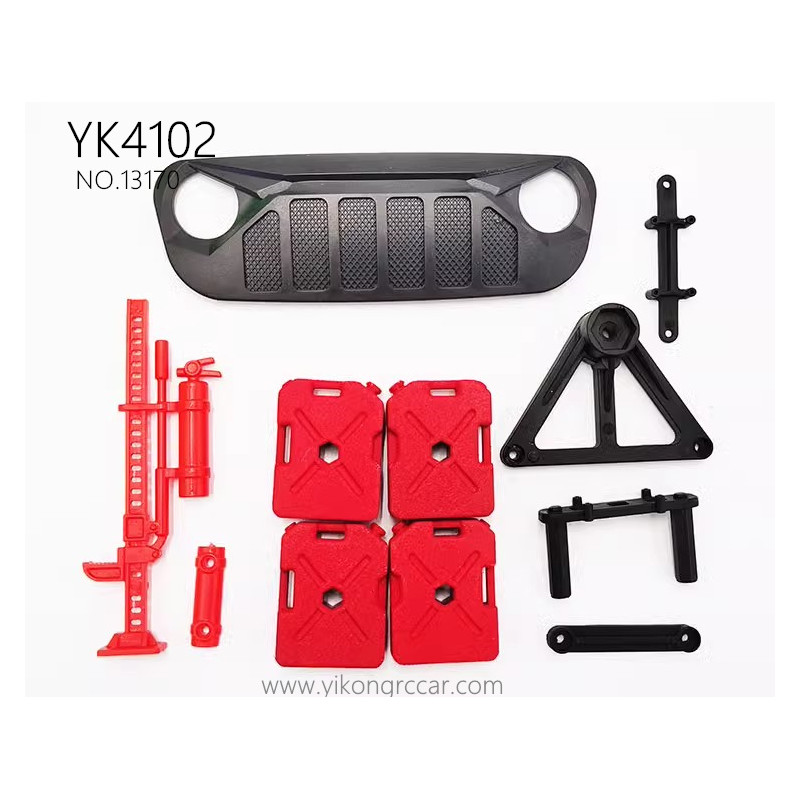 YIKONG YK4102 Parts Black grille, Oil drum and other accessories 13173 YIKONG YK4102 Parts Black grille, Oil drum and other accessories 13173