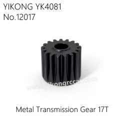 YIKONG YK4081 Pro RC Car Parts Metal Transmission Gear 17T 12017