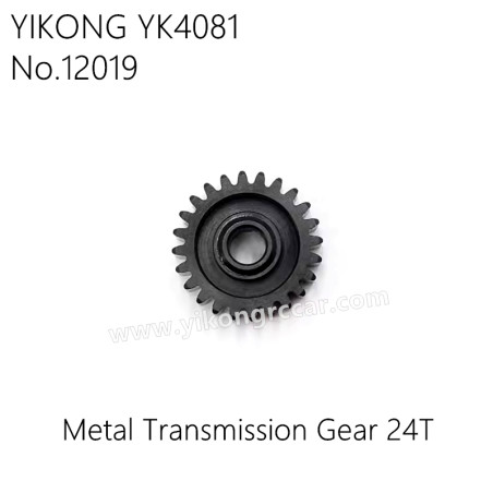 YIKONG YK4081 Pro RC Car Parts Metal Transmission Gear 24T 12019