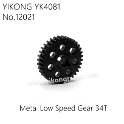 YIKONG YK4081 Pro RC Car Parts Metal Low Speed Gear 34T 12021