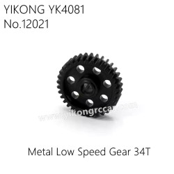 YIKONG YK4081 Pro RC Car Parts Metal Low Speed Gear 34T 12021