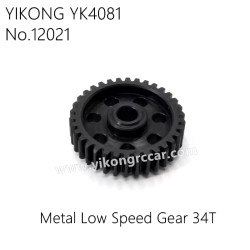 YIKONG YK4081 Pro RC Car Parts Metal Low Speed Gear 34T 12021