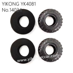 YIKONG YK4081 Pro RC Crawler Parts Tire Cover, Sponge (New Version) 14038