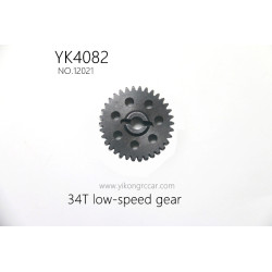 YIKONG YK4082 Pro RC Truck Parts 34T low-speed gear 12021