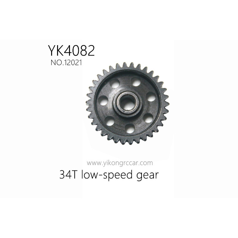 YIKONG YK4082 Pro RC Truck Parts 34T low-speed gear 12021 YIKONG YK4082 Pro RC Truck Parts 34T low-speed gear 12021