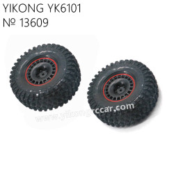 YIKONG YK6101 RC Car Parts Tire Set 13609