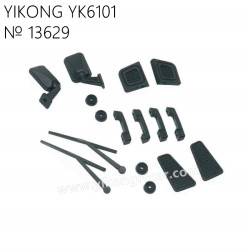 YIKONG YK6101 RC Truck Parts Door Parts Set 13629
