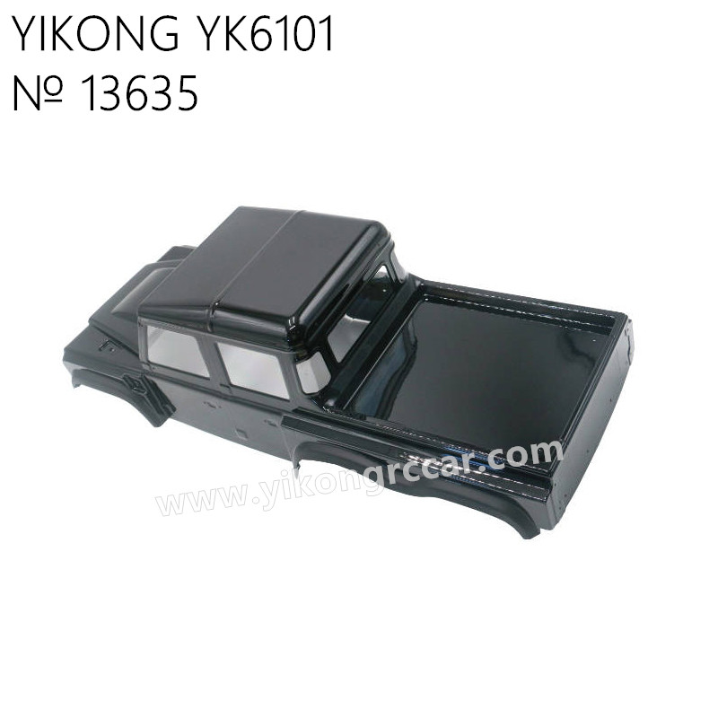 YIKONG YK6101 RC Crawler Parts Fuel Injection Car Shell PC 13635