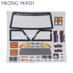 YIKONG YK4101 Parts Sticker kit