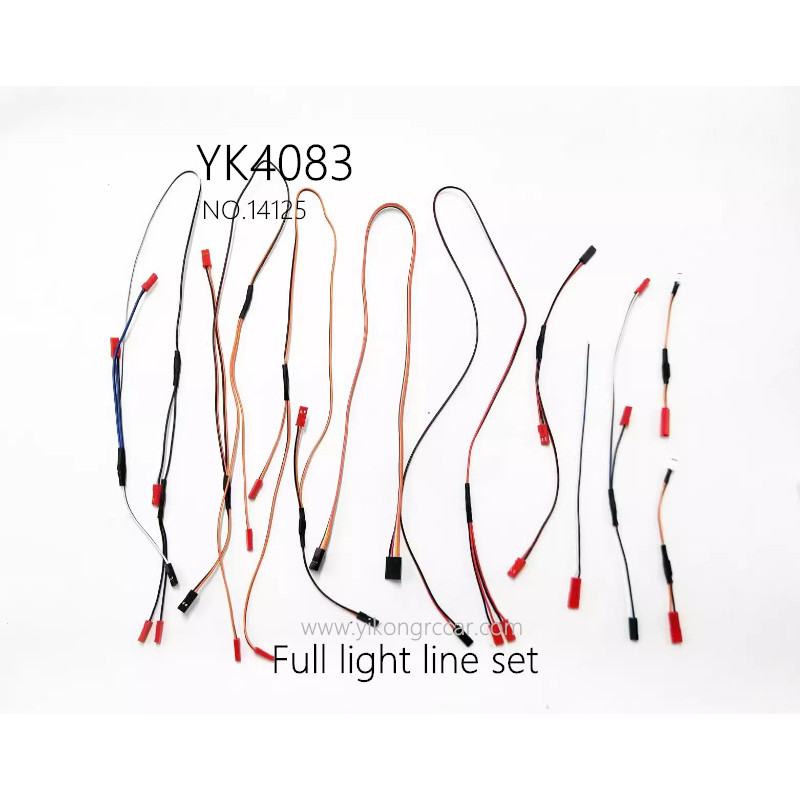 YIKONG YK4083 Parts Full light line set 14125