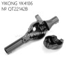 YIKONG YK4106 Pro Upgrade Parts Metal Front Axle QT22142B
