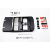 YIKONG YK4083 RC Crawler Parts Spray Cockpit PC 14141