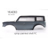 YIKONG YK4083 RC Crawler Parts spray-painted shell PC 14143