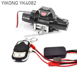 YIKONG YK4082 RC Car Upgrades Dual-motor Winch and Remote Controller