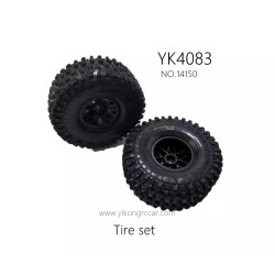 YIKONG YK4083 RC Crawler Parts Tire set 14150