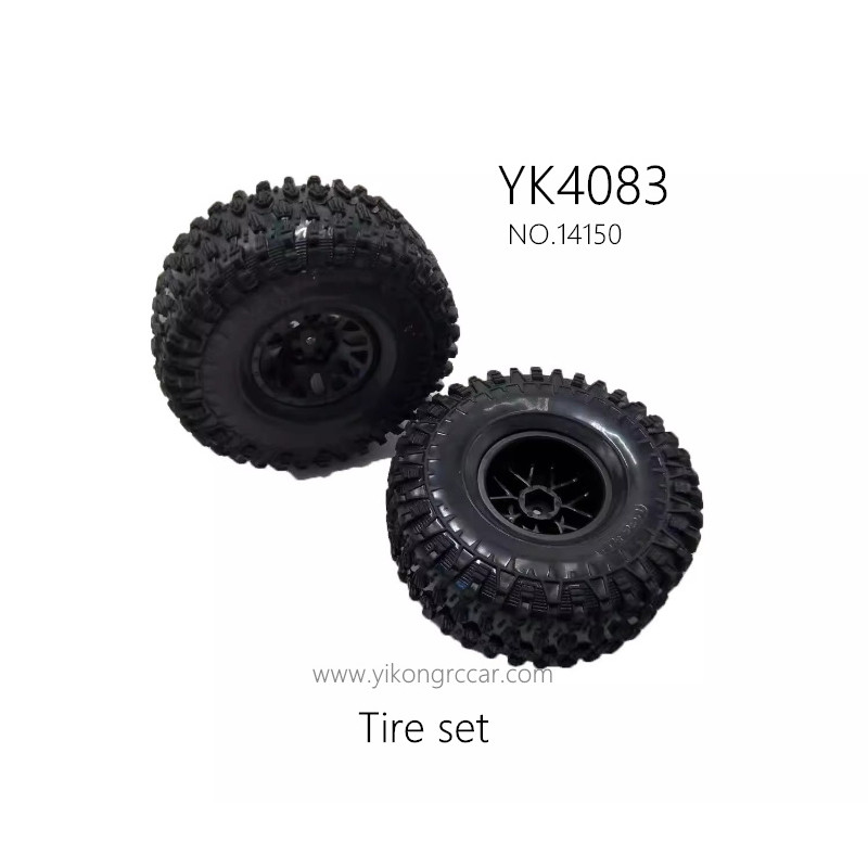 YIKONG YK4083 RC Crawler Parts Tire set 14150 YIKONG YK4083 RC Crawler Parts Tire set 14150