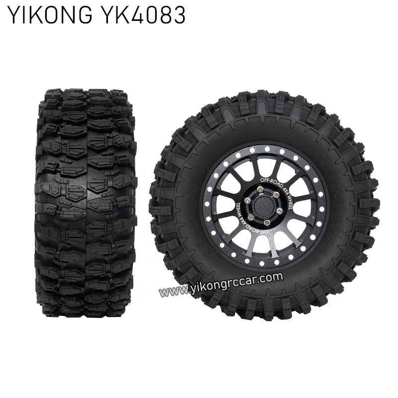 YIKONG YK4083 RC Truck Upgrade Parts 2.6-Inch Tire Set YIKONG YK4083 RC Truck Upgrade Parts 2.6-Inch Tire Set