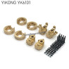 YIKONG YK6101 Upgrade Parts Brass Counterweight, Front and Rear Cups