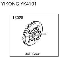 YIKONG YK4101 Parts Driven Gear 34T 13028