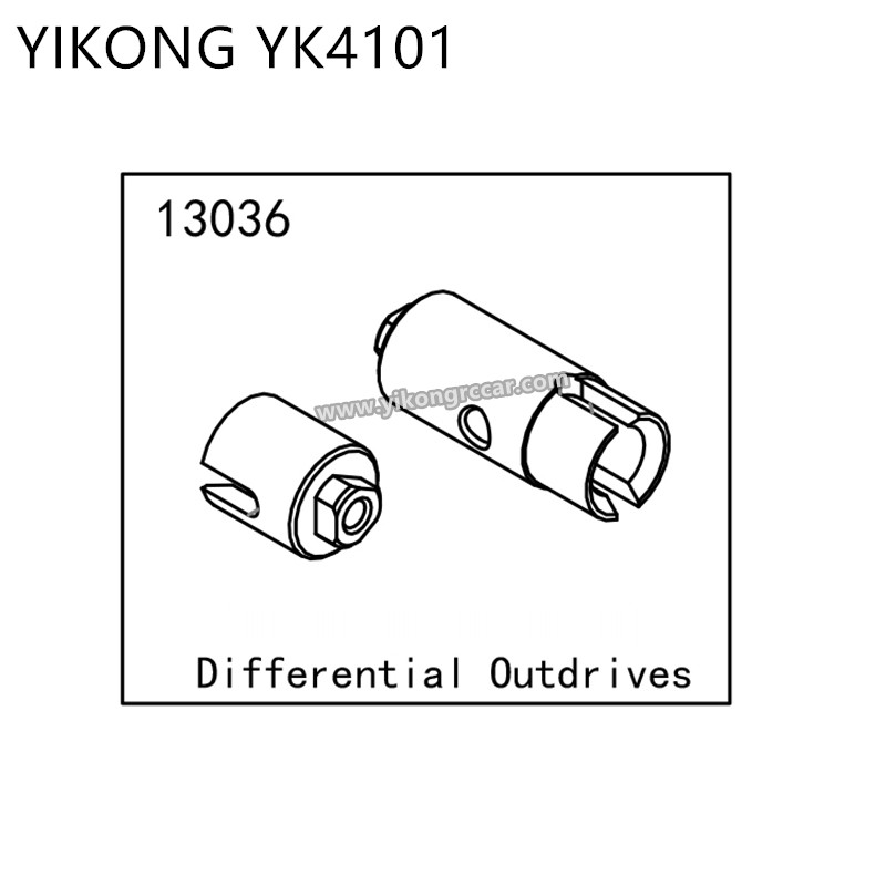 YIKONG YK4101 Parts Differential Cup 13036 YIKONG YK4101 Parts Differential Cup 13036