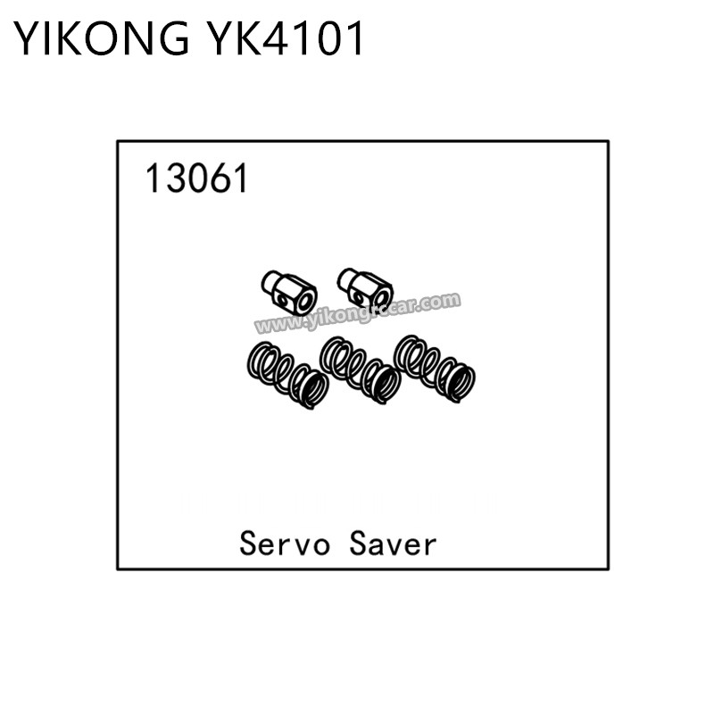 YIKONG YK4101 Parts Servo Saver Set 13061 YIKONG YK4101 Parts Servo Saver Set 13061