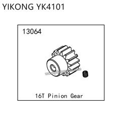 YIKONG YK4101 Parts Motor Gear 16T 13064