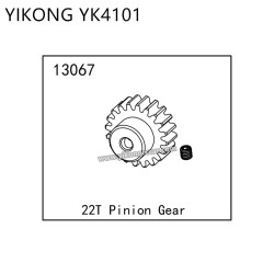 YIKONG YK4101 Parts Motor Gear 22T 13067