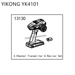 YIKONG YK4101 Parts 6CH Transmitter and Receiver 13130