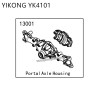 YIKONG YK4101 Parts Portal Axle Housing 13001
