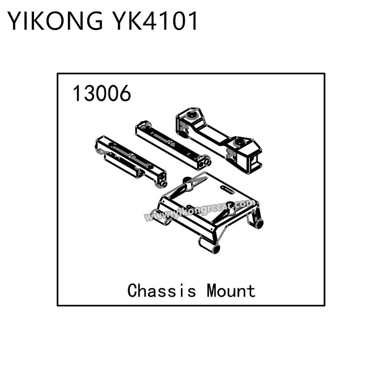 YIKONG YK4101 Parts Chassis Mount 13006 YIKONG YK4101 Parts Chassis Mount 13006