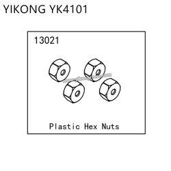 YIKONG YK4101 RC Crawler Parts Plastic Hex Nuts 13021
